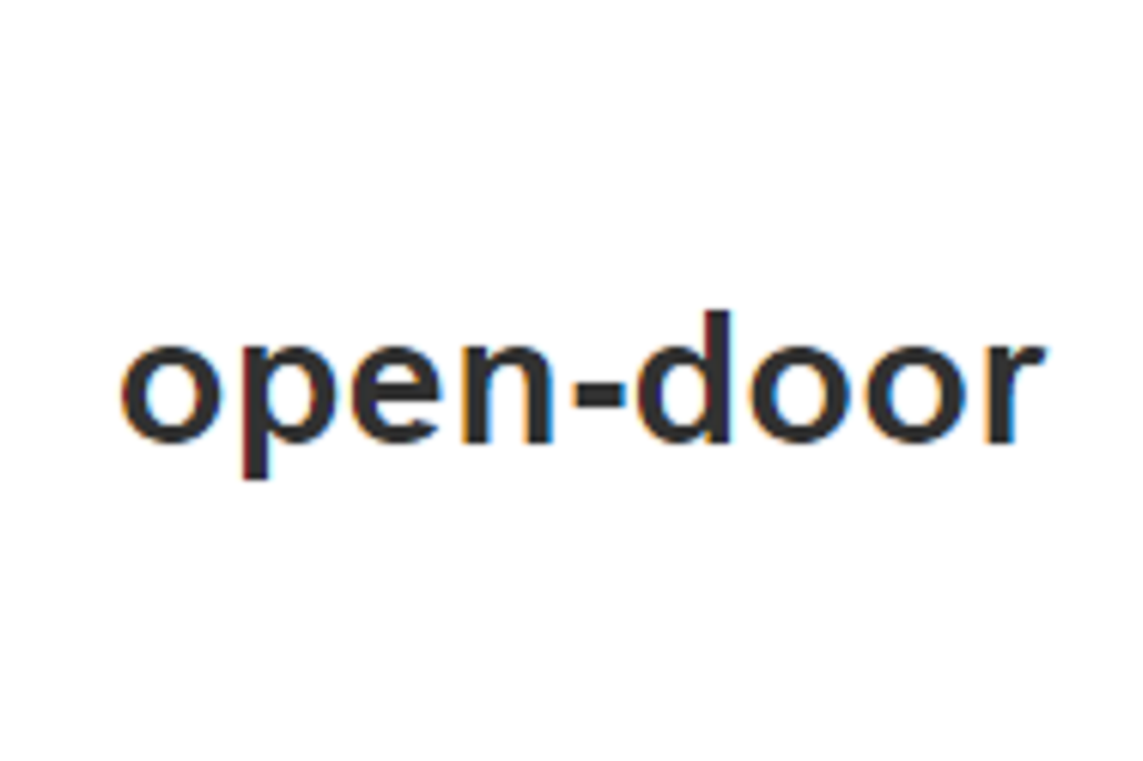 open-door open-door