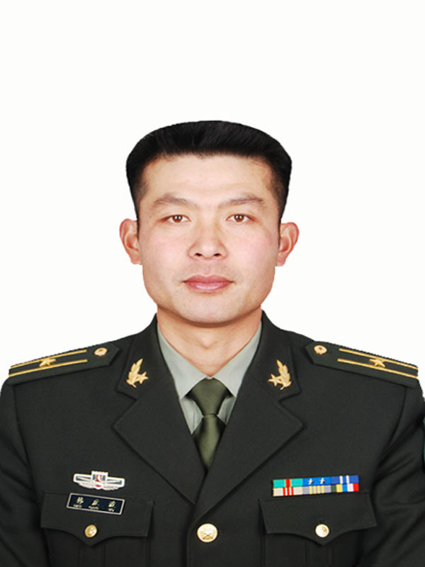 韓慶波(現任第20集團軍某旅三營營長、少校軍銜)