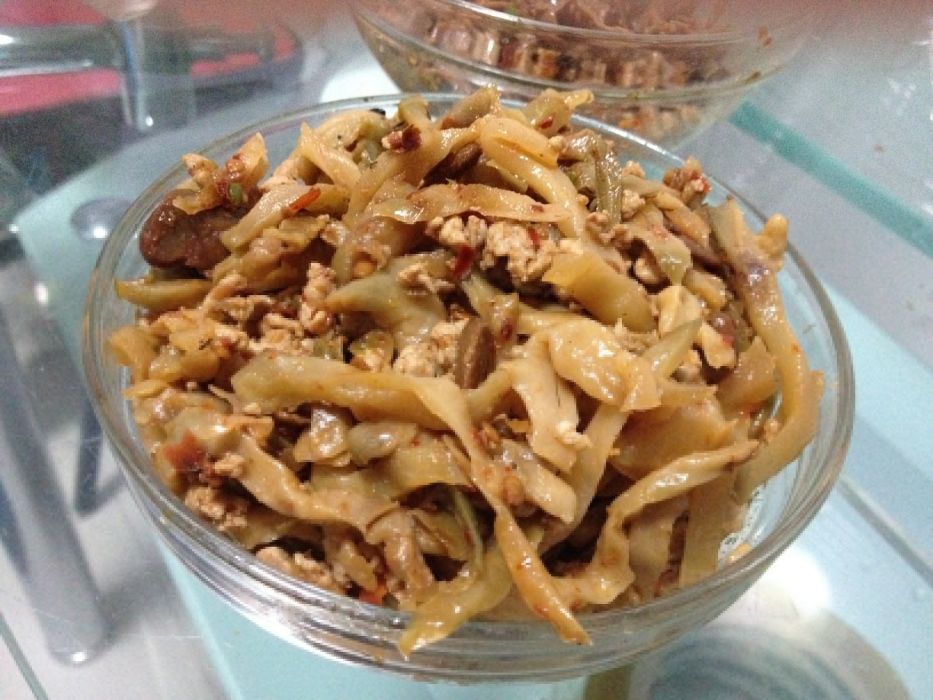 榨菜炒肉沫 榨菜炒肉沫
