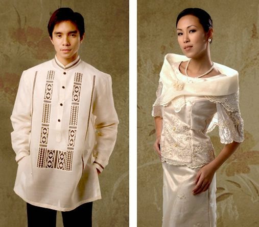 他加祿人傳統服裝同時也是菲律賓國服。
