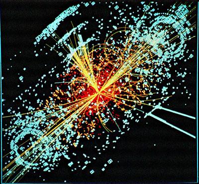 粒子對撞機對撞里裡面的粒子