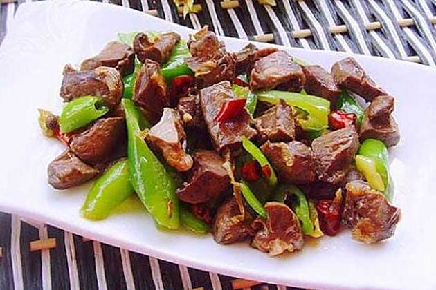 泡椒炒豬心 泡椒炒豬心