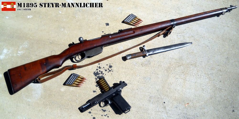 斯太爾-曼利夏M1895步槍