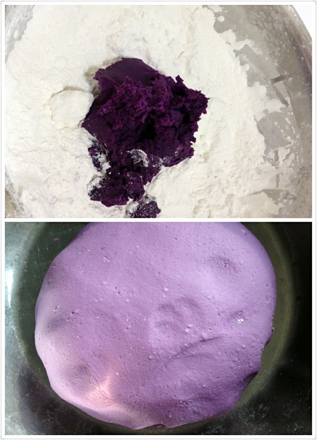 紫薯醪糟小湯圓