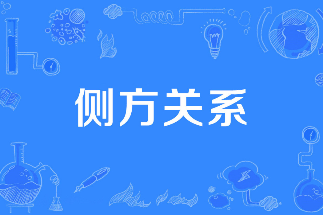 側方關係 側方關係