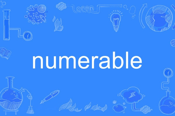 numerable numerable