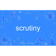 Scrutiny Scrutiny