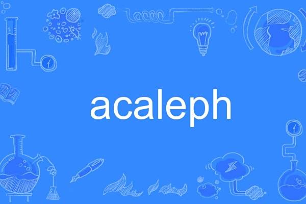 acaleph acaleph