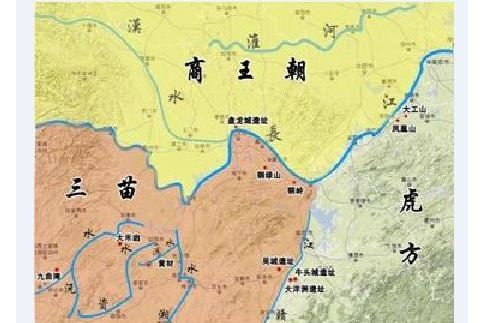 商朝疆域 商朝疆域