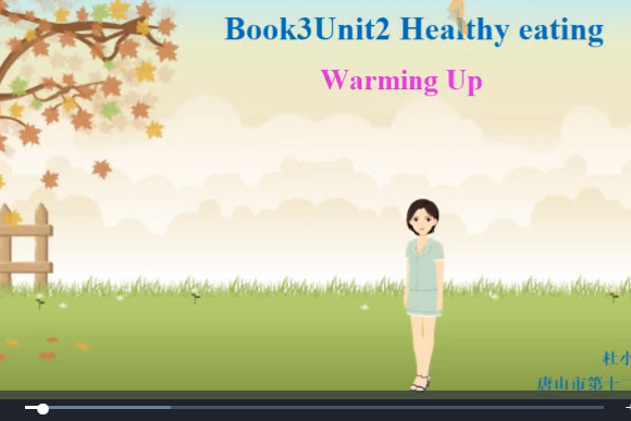 Book3Unit2 Healthy eating Warming Up Book3Unit2 Healthy eating Warming Up