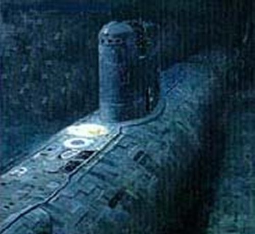 685型攻擊核潛艇沉沒狀態