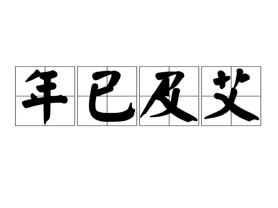 年已及艾 年已及艾