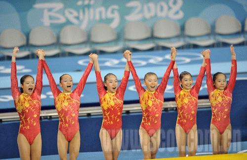 中國女子體操隊奪冠
