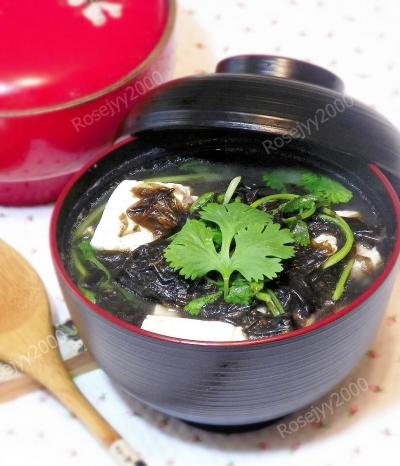 味噌豆腐紫菜湯