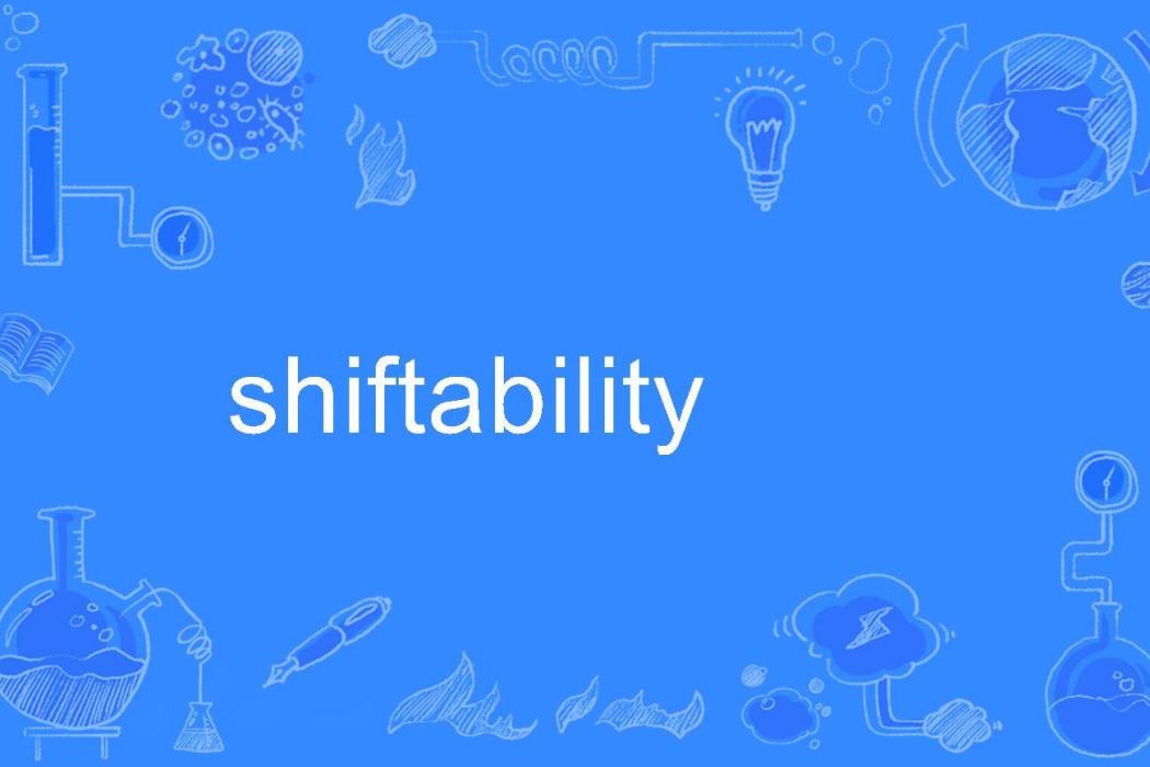 shiftability shiftability