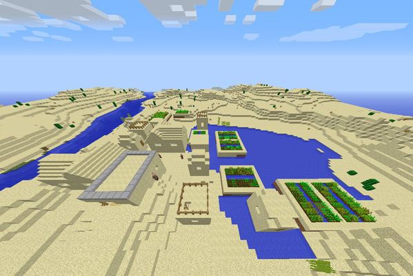 沙漠(Minecraft中的地形) 沙漠(Minecraft中的地形)