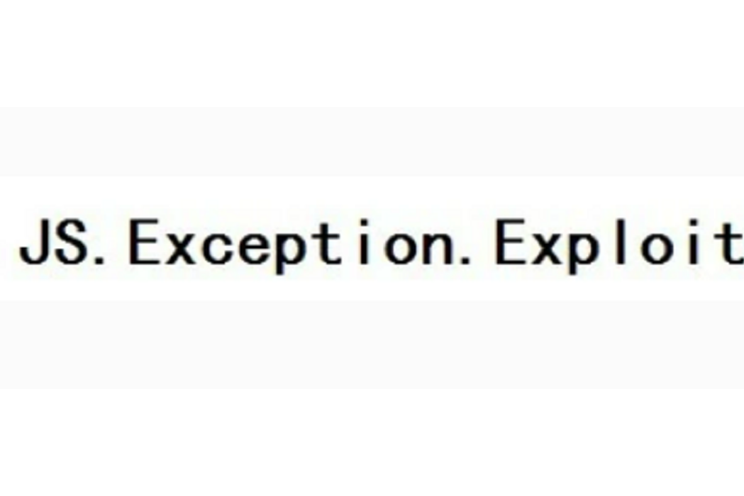 JS.Exception.Exploit JS.Exception.Exploit