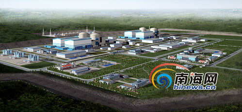 海南昌江核電項目將建成花園式的核電站