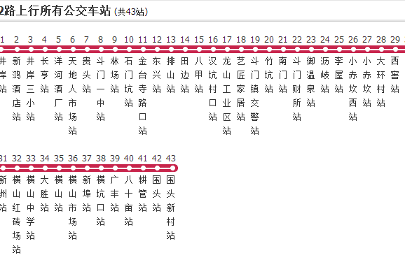 珠海公交402路 珠海公交402路