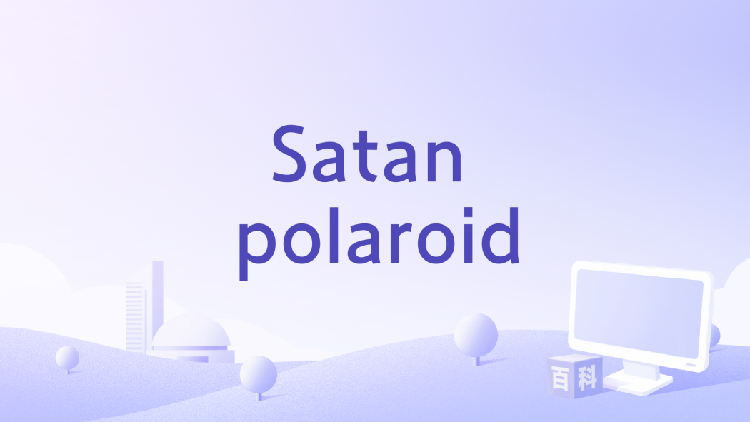 Satan polaroid Satan polaroid