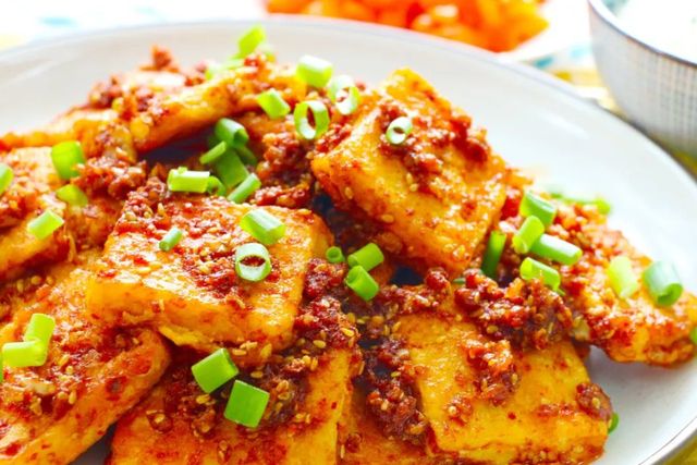 辣香脆豆腐