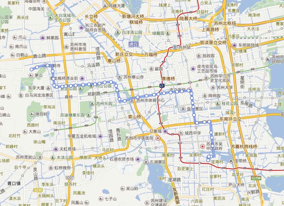 蘇州公交308路 蘇州公交308路