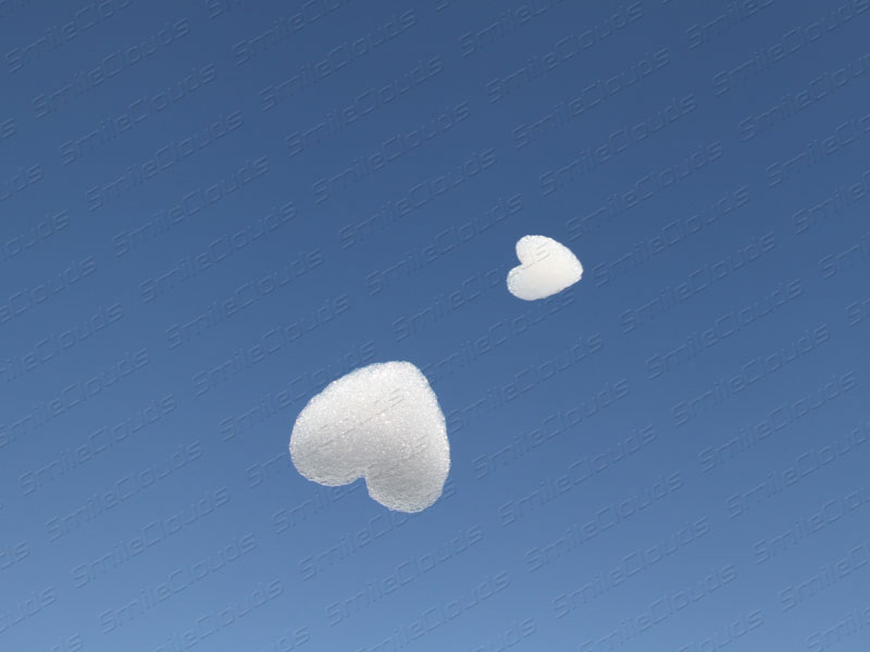 雲朵機製造的雲朵heart