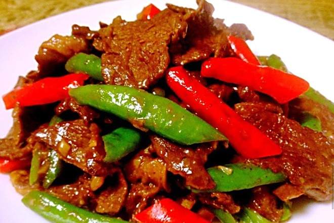 青椒炒牛柳