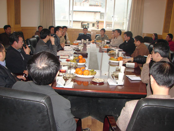坪城鄉領導幹部討論會議