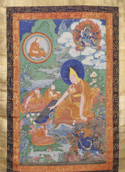 18世紀班禪喇嘛源流——羅桑丹珠唐卡