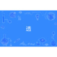 透(網路流行語) 透(網路流行語)