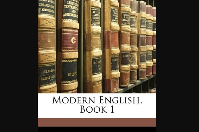 Modern English, Book 1