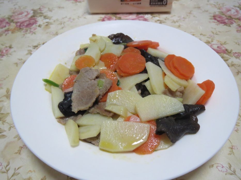 肉片炒素 肉片炒素