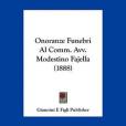 Onoranze Funebri Al Comm. Avv. Modestino Fajella Onoranze Funebri Al Comm. Avv. Modestino Fajella