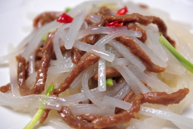 蘿蔔牛肉絲 蘿蔔牛肉絲