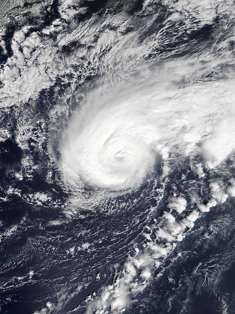 颶風溫貝托 衛星雲圖