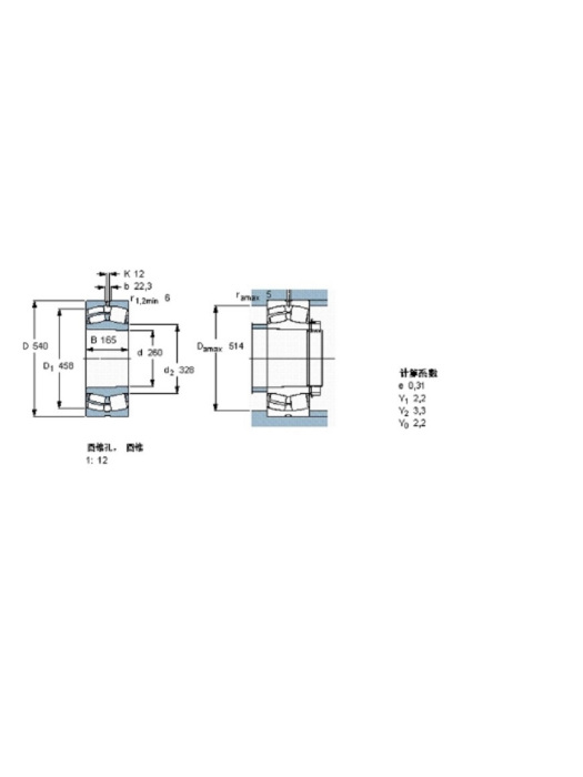 SKF 22352CCK/W33軸承 SKF 22352CCK/W33軸承