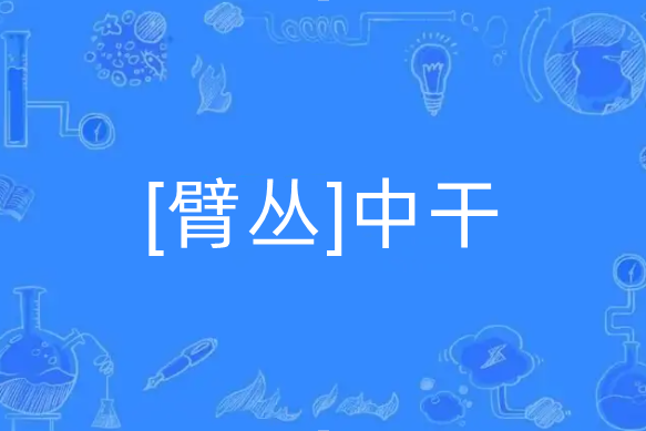 [臂叢]中乾