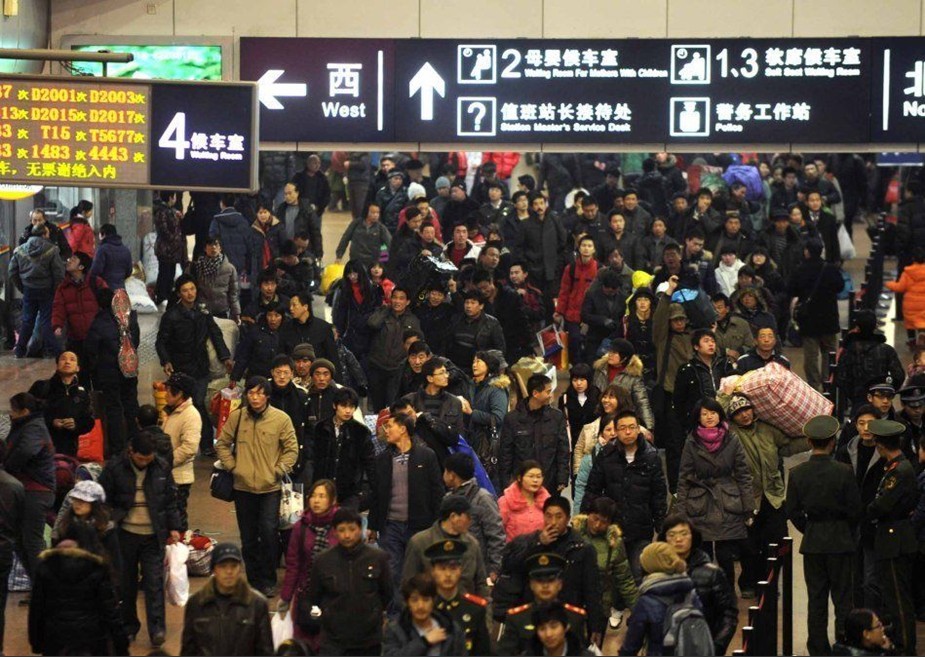 中國春運：世界最大規模的人口遷徙