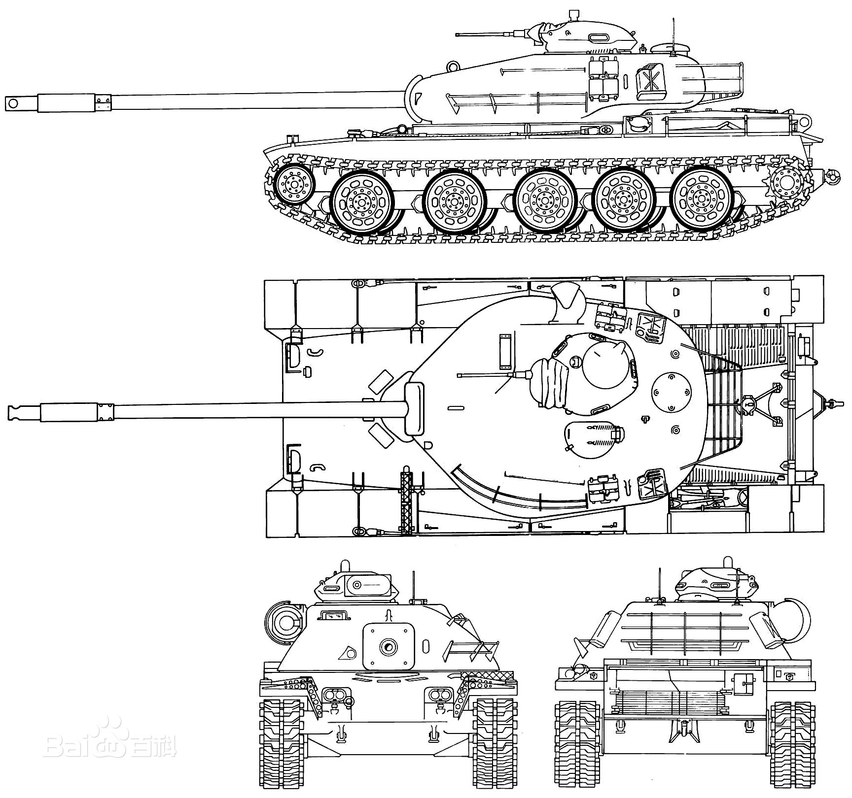T95E1設計圖紙
