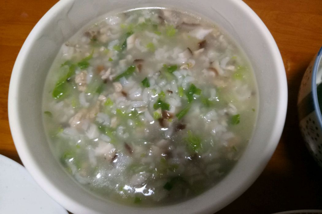 山菇肉粥 山菇肉粥
