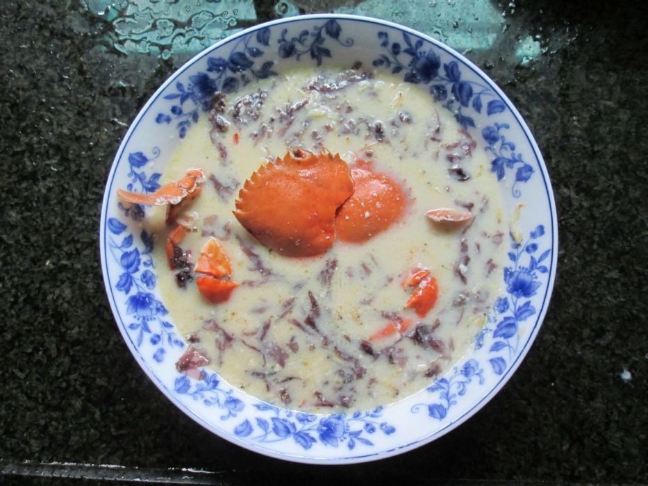 鹹豆漿青蟹 鹹豆漿青蟹