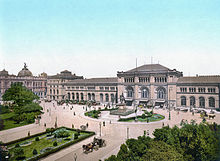 1900年的火車總站