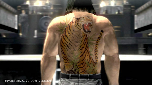 霸氣的老虎紋身