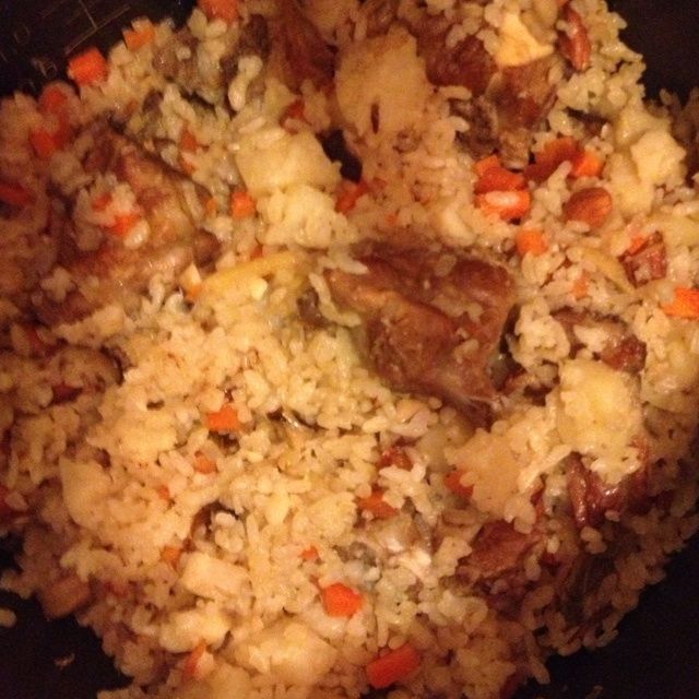 排骨土豆悶飯 排骨土豆悶飯