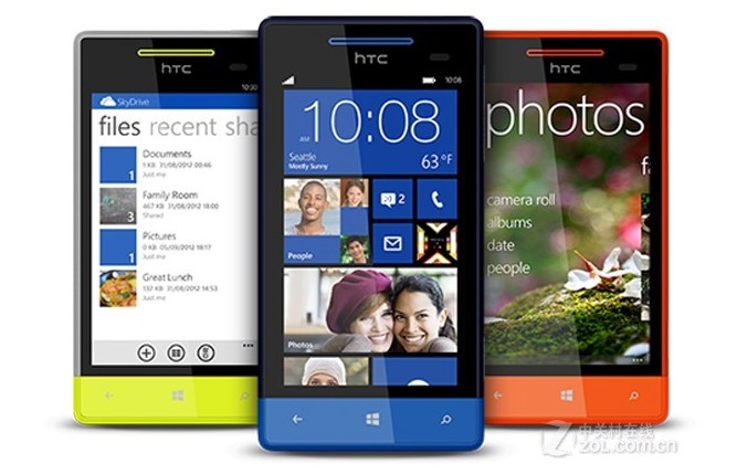 HTC 8S和Windows Phone 的Skydrive以及圖片