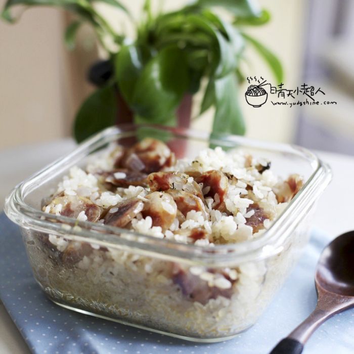 香腸烤飯 香腸烤飯