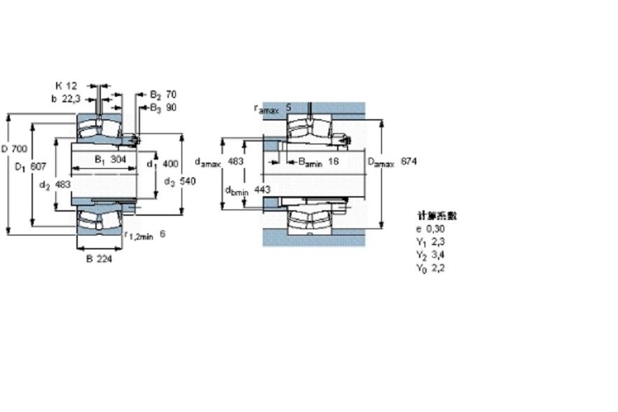 SKF 23184CKJ/W33+OH3184H軸承 SKF 23184CKJ/W33+OH3184H軸承