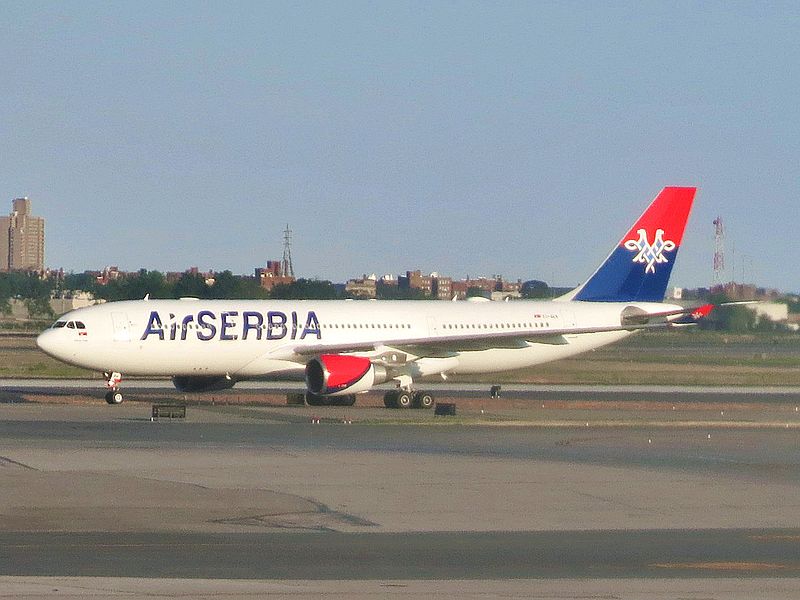 塞爾維亞航空的空客330-200