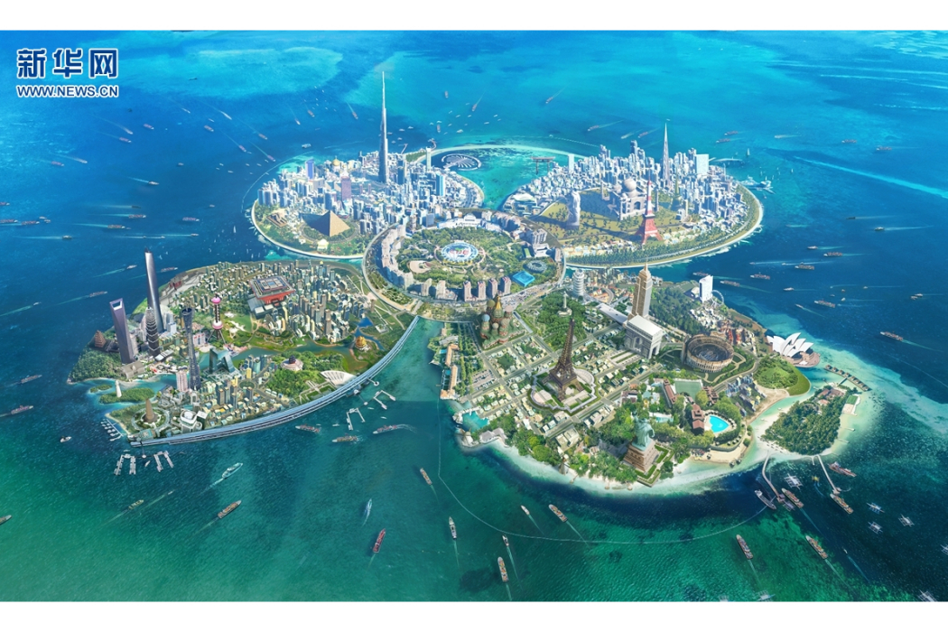 海(新華社上海分社與烏合麒麟聯合推出的繪畫作品) 海(新華社上海分社與烏合麒麟聯合推出的繪畫作品)
